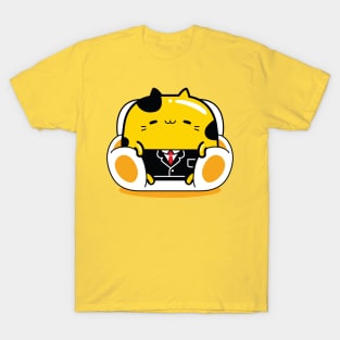 yellow cat businessman profession T-Shirt